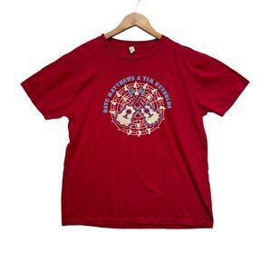 Dave Matthews & Tim Reynolds Tour Jam Band Tee Men's Red T Shirt M